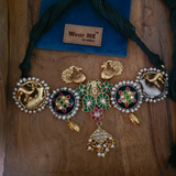 SILVER STATEMENT NECKLACE