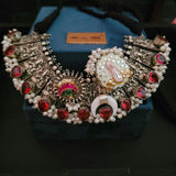 WEAR ME EXCLUSIVE SILVER PLATED DESIGNER CHOKER