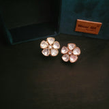 FINEST QUALITY POLKI KUNDAN STUDS