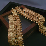 WEAR ME EXCLUSIVE DESIGNER TEMPLE NECKLACE WITH EARRINGS