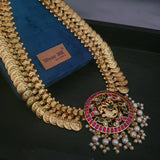 WEAR ME EXCLUSIVE DESIGNER TEMPLE NECKLACE WITH EARRINGS