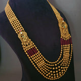 FINEST QUALITY TEMPLE NECKLACE WITH EARRINGS