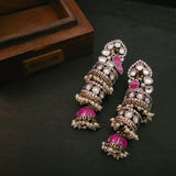 POLKI KUNDAN PEACOCK EXCLUSIVE EARRINGS