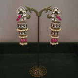 POLKI KUNDAN PEACOCK EXCLUSIVE EARRINGS