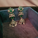 TRIBAL SILVER PLATED EARRINGS