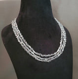 REAL CRYSTAL THREE LAYER STRING