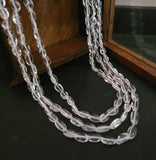 REAL CRYSTAL THREE LAYER STRING