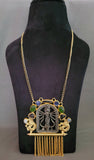 EXCLUSIVE TRIBAL SEMI PRECIOUS STONE NECKPIECE
