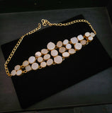 SEMI PRECIOUS STONE CHOKER