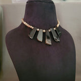 REAL SEMI PRECIOUS STONE PENDANT WITH STRING