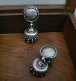 SILVER EARRINGS IN ANTIQUE FINISH