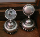 92.5 SILVER EARRINGS IN ANTIQUE FINISH