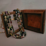 REAL TOURMALINE THREE LAYER STRING