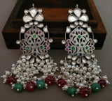 EXCLUSIVE SILVER STATEMENT EARRINGS