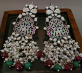 EXCLUSIVE SILVER STATEMENT EARRINGS