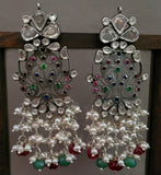 EXCLUSIVE SILVER STATEMENT EARRINGS