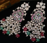 EXCLUSIVE SILVER STATEMENT EARRINGS