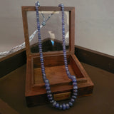 REAL PRECIOUS IOLITE STONE STRING