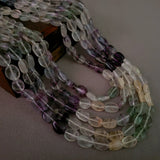 REAL FLUORITE FIVE LAYER STRING