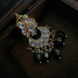 POLKI KUNDAN STATEMENT EARRINGS