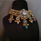 WEAR ME EXCLUSIVE STATEMENT POLKI KUNDAN NECKPIECE