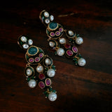 DESIGNER FINEST QUALITY MAANGTIKKA AND EARRINGS