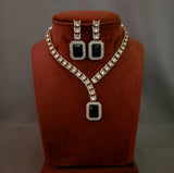 DESIGNER VICTORIAN NECKLACE WITH EARRINGS