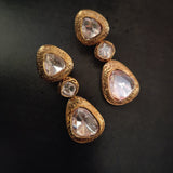 FINEST QUALITY POLKI KUNDAN EARRINGS
