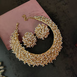 EXCLUSIVE HANDMADE CHOKER WITH EARRINGS