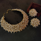 EXCLUSIVE HANDMADE CHOKER WITH EARRINGS