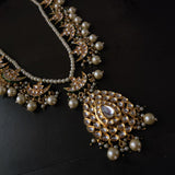 FINEST QUALITY BIKANERI KUNDAN NECKLACE WITH EARRINGS