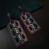 DESIGNER CZ STONE EARRINGS