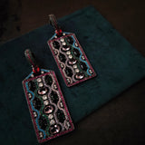 DESIGNER CZ STONE EARRINGS