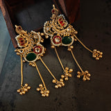 HANDMADE BIRD EARRINGS WITH HANGINGS