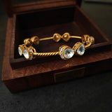 FINEST QUALITY POLKI KUNDAN BANGLE