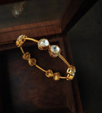 FINEST QUALITY POLKI KUNDAN BANGLE