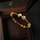 FINEST QUALITY POLKI KUNDAN BANGLE