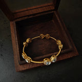 FINEST QUALITY POLKI KUNDAN BANGLE