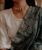 SEMI PRECIOUS STONE CHOKER