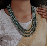 AFRICAN TURQUOISE THREE LAYERS STRING