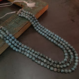AFRICAN TURQUOISE THREE LAYERS STRING