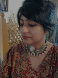 WEAR ME EXCLUSIVE SILVER PLATED DESIGNER CHOKER