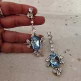 FINEST QUALITY CZ STONE EARRINGS