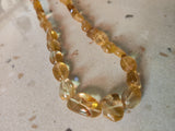 REAL CITRINE SEMI PRECIOUS STRING