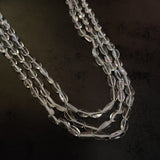 REAL CRYSTAL THREE LAYER STRING