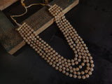 WEAR ME EXCLUSIVE SEMI PRECIOUS (JADE) FIVE LAYER NECKPIECE