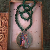 PICTURE NECKLACE IN OYNX STONE