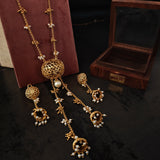 EXCLUSIVE HANDMADE NECKLACE WITH EARRINGS