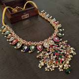 EXCLUSIVE REAL GOLD PLATED NECKPIECE WITH EARRINGS