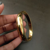 DESIGNER GOLD PLATED OPENABLE BANGLE